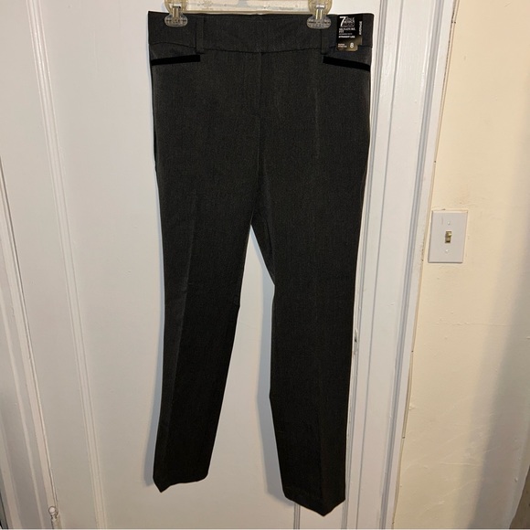 New York & Company Pants - Gray with black trim slacks